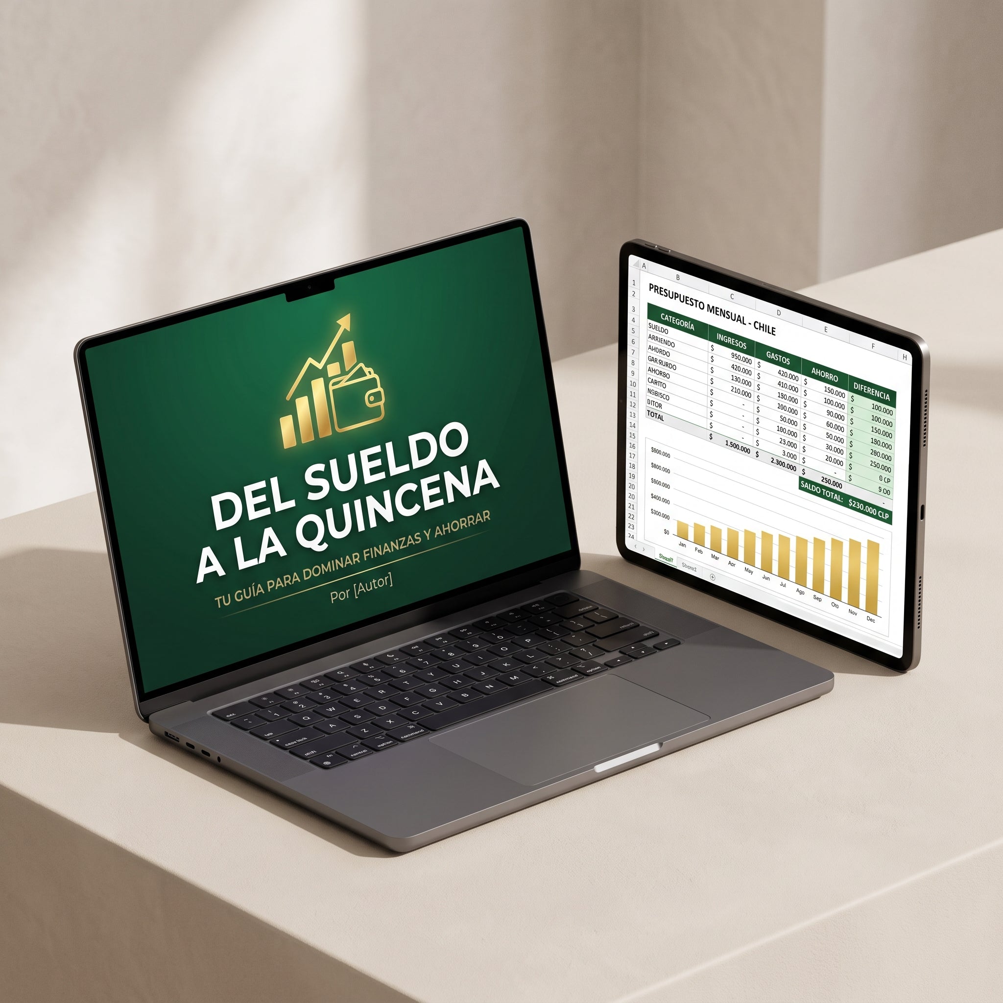 Del Sueldo a la Quincena: El Método para Organizar tus Finanzas en Chile + 🎁Planilla Excel interactiva de presupuesto